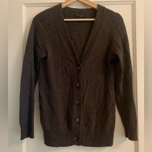 Bloomingdale's Dark Brown Women's Cardigan